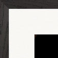 Face It Framed print 40x40 cm / 16x16″ Black frame corner detail