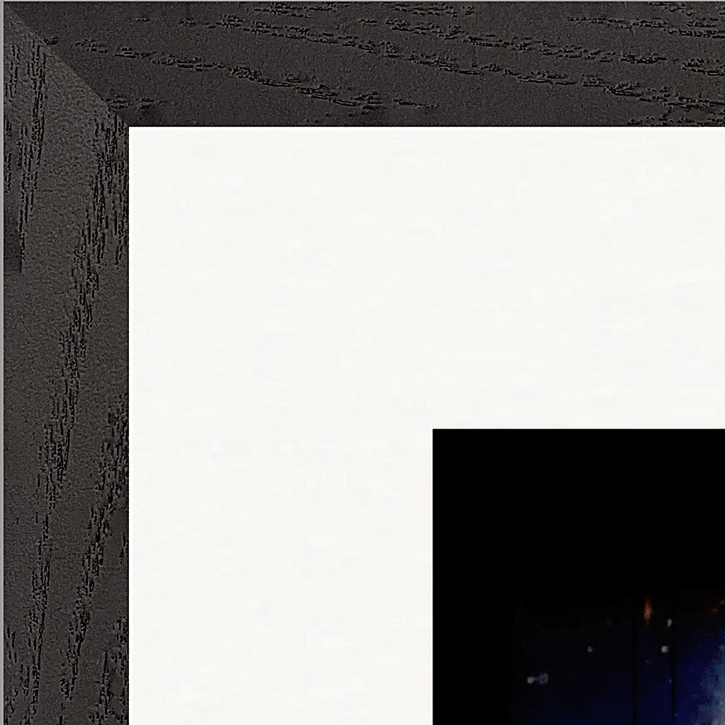 Have a Looksie Framed print 40x40 cm / 16x16″ Black frame corner detail