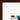 Wash It Framed print 40x40 cm / 16x16″ Dark wood frame corner detail