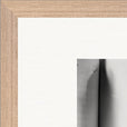 Synch'd Hands Framed print 40x40 cm / 16x16″ Wood frame corner detail