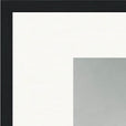 Everyday Hero Framed print 40x50 cm / 16x20″ Black frame corner detail