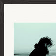 Misty Mind Framed print 40x50 cm / 16x20″ Black frame corner detail
