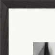 Synch'd Hands Framed print 40x50 cm / 16x20″ Black frame corner detail