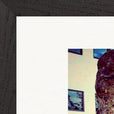 Wash It Framed print 40x50 cm / 16x20″ Black frame corner detail