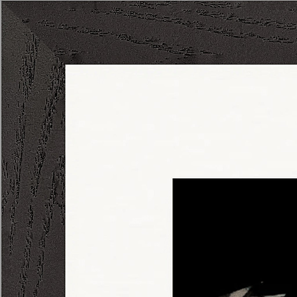 Vibe of Life Framed print 40x50 cm / 16x20″ Black frame corner detail