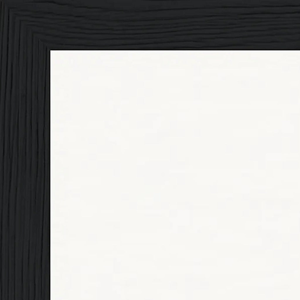 Indigo Sky Framed print 40x50 cm / 16x20″ Black frame corner detail