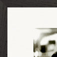 Cuba Girl Framed print 40x50 cm / 16x20″ Black frame corner detail