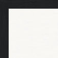 Emerald Storms Framed print 40x50 cm / 16x20″ Black frame corner detail
