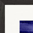 The Unwritten Path Framed print 40x50 cm / 16x20″ Black frame corner detail