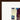 Wash It Framed print 40x50 cm / 16x20″ Dark wood frame corner detail
