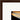 Cosmic Reflections Framed print 40x50 cm / 16x20″ Dark wood frame corner detail