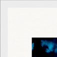 Bubbles and Sky Sticks Framed print 40x50 cm / 16x20″ White frame corner detail