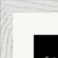 Vibe of Life Framed print 40x50 cm / 16x20″ White frame corner detail