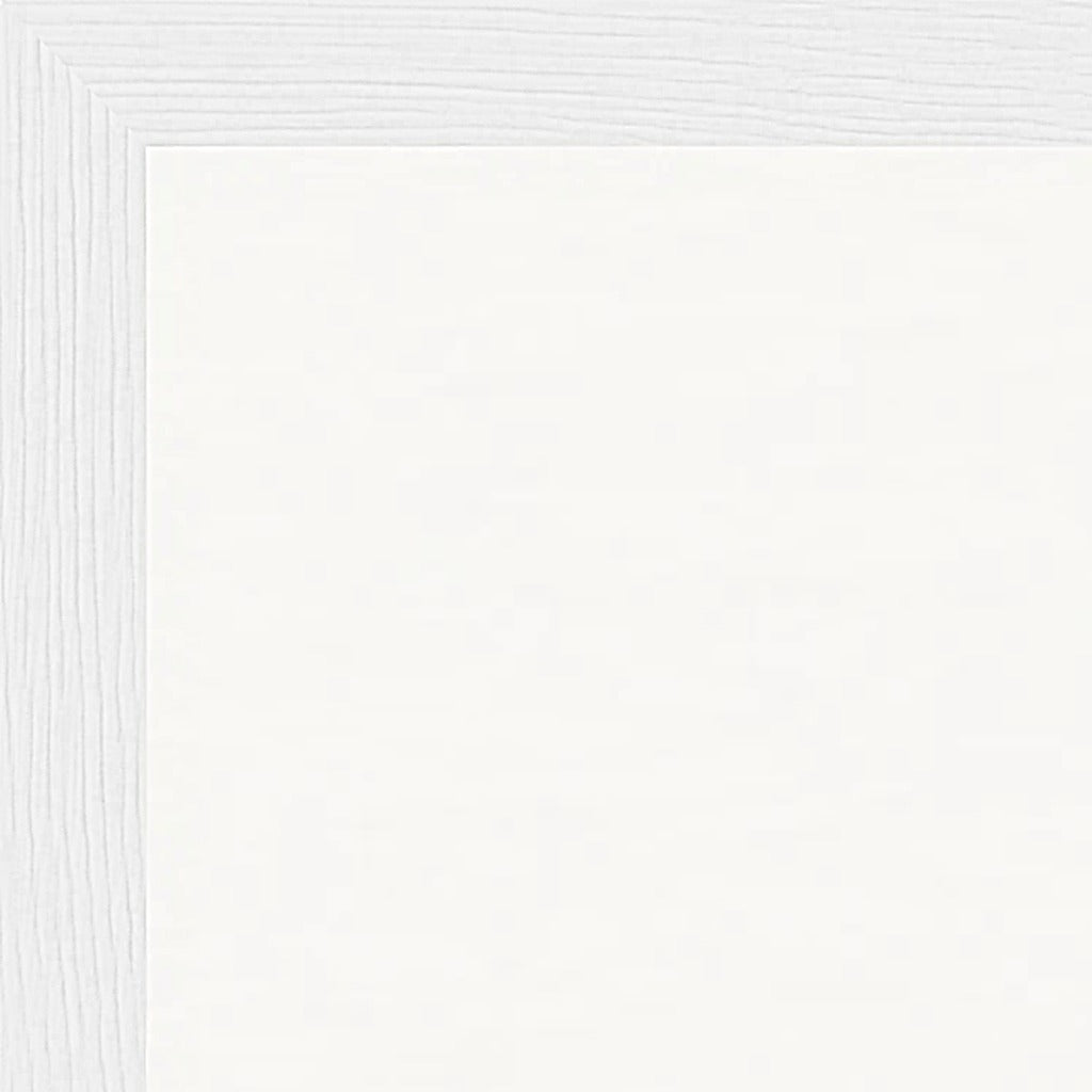Face It Framed print 40x50 cm / 16x20″ White frame corner detail