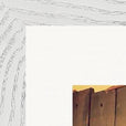 Blast Off Framed print 40x50 cm / 16x20″ White frame corner detail
