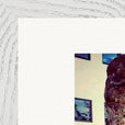 Wash It Framed print 40x50 cm / 16x20″ White frame corner detail