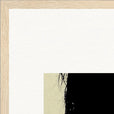 Shadow of Self Framed print 40x50 cm / 16x20″ Wood frame corner detail