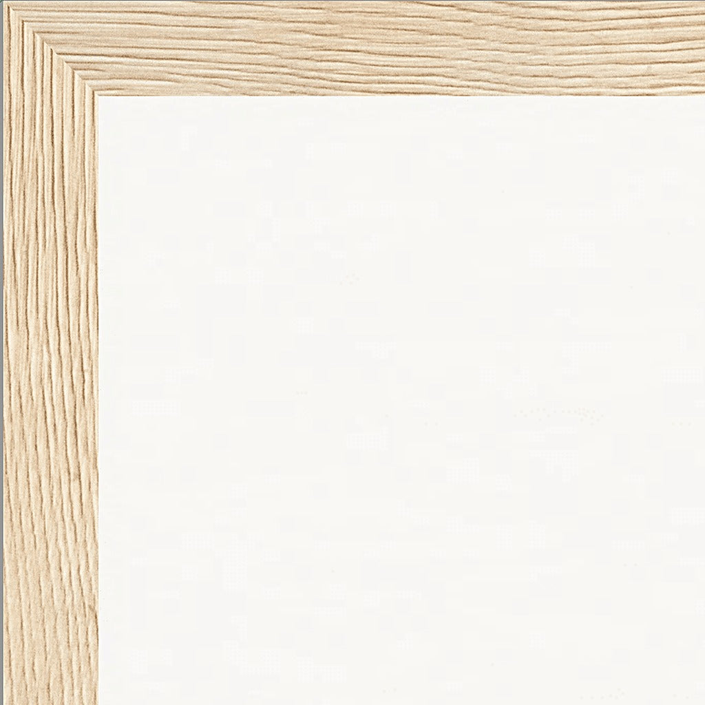 Circle of Life Framed print 40x50 cm / 16x20″ Wood frame corner detail