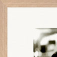 Cuba Girl Framed print 40x50 cm / 16x20″ Wood frame corner detail