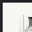 The Urban Matrix Framed print 40x60 cm / 16x24″ Black frame corner detail