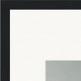 Everyday Hero Framed print 40x60 cm / 16x24″ Black frame corner detail