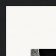 This is Where He Stood Framed print 40x60 cm / 16x24″ Black frame corner detail