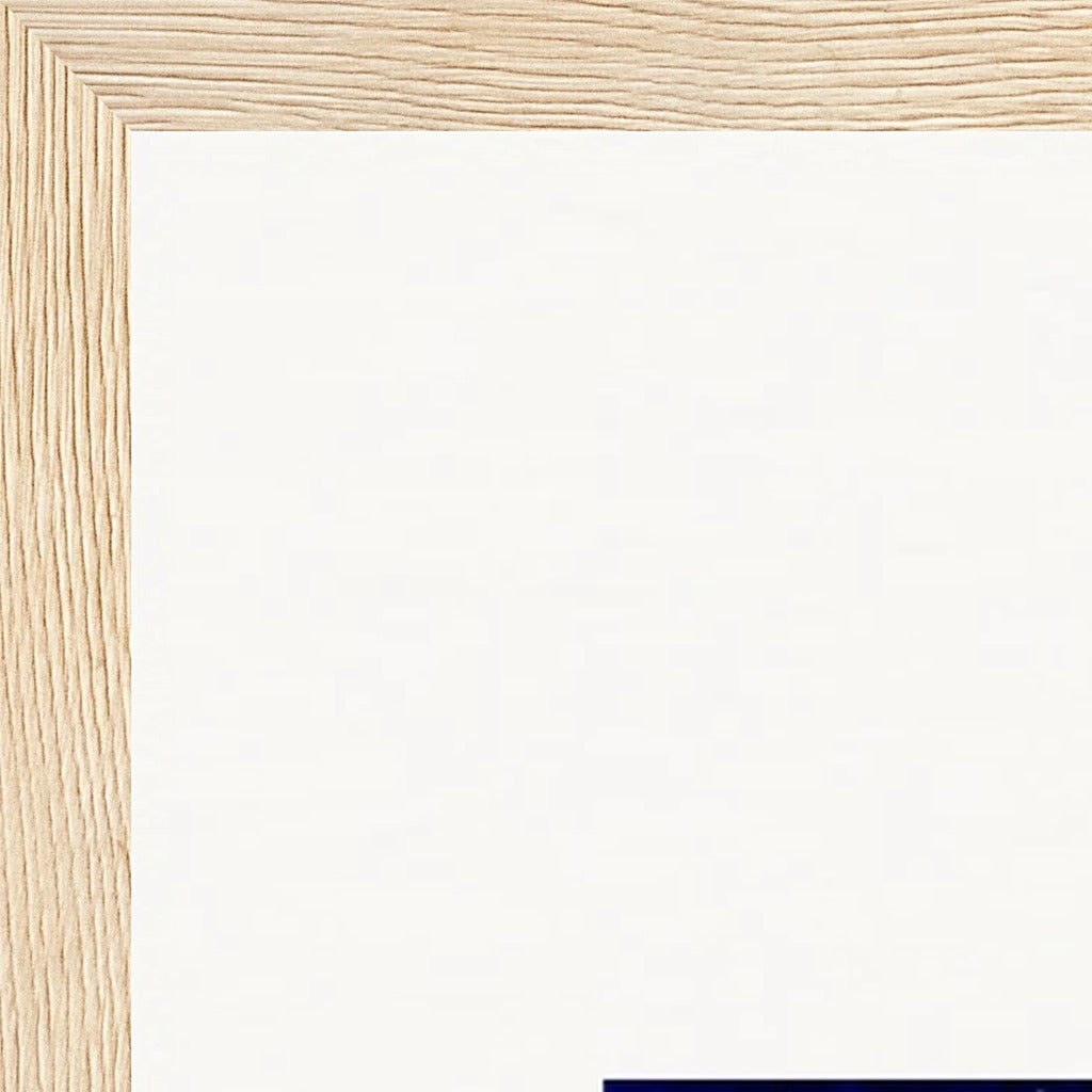 The Unwritten Path Framed print 40x60 cm / 16x24″ Wood frame corner detail