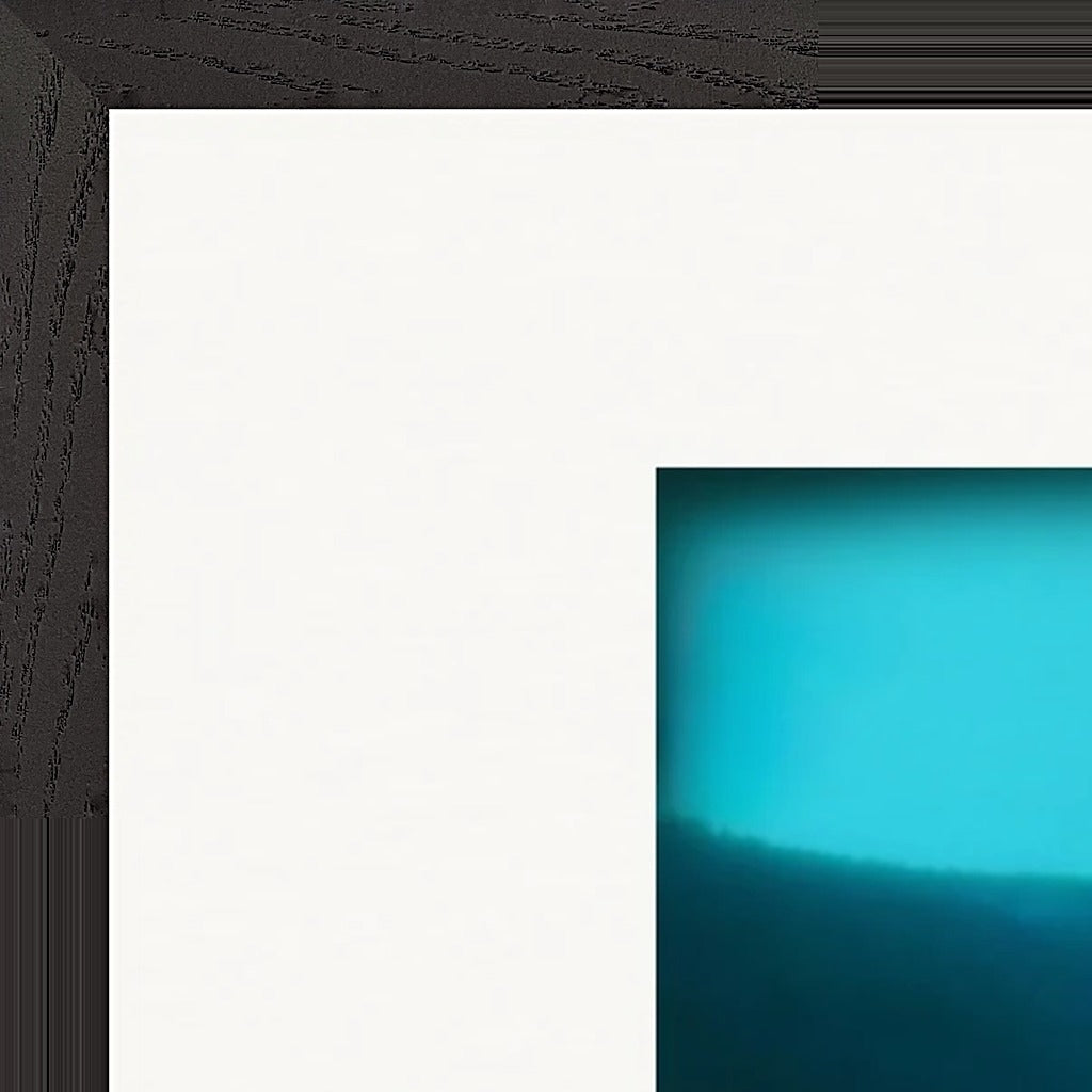 Northern Soul Framed print A2 (42 x 59.4  cm) Black frame corner detail
