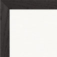Misty Mind Framed print A2 (42 x 59.4  cm) Black frame corner detail