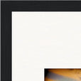 Cosmic Reflections Framed print A2 (42 x 59.4  cm) Black frame corner detail