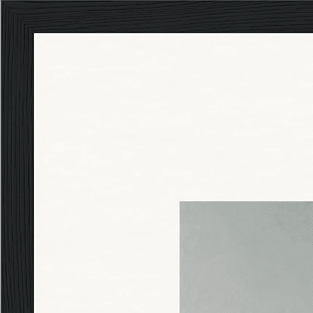 Everyday Hero Framed print A2 (42 x 59.4  cm) Black frame corner detail