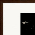 Vibe of Life Framed print A2 (42 x 59.4  cm) Dark wood frame corner detail