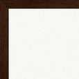 This is Where He Stood Framed print A2 (42 x 59.4  cm) Dark wood frame corner detail
