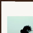 Misty Mind Framed print A2 (42 x 59.4  cm) Dark wood frame corner detail