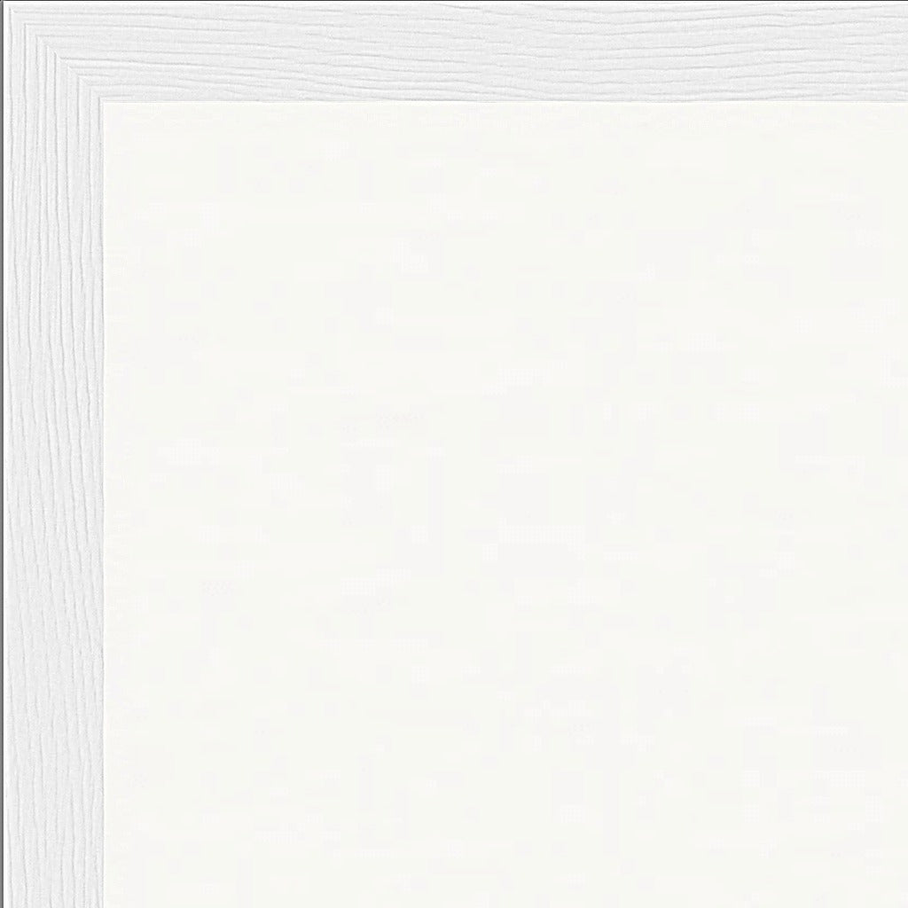 Synch'd Hands Framed print A2 (42 x 59.4  cm) White frame corner detail