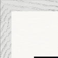 Bubbles and Sky Sticks Framed print A2 (42 x 59.4  cm) White frame corner detail