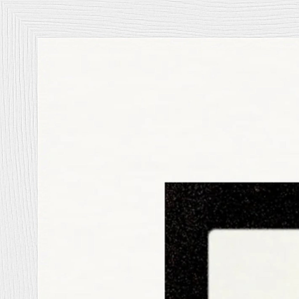 Little Secret Framed print A2 (42 x 59.4  cm) White frame corner detail