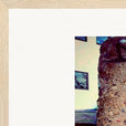 Wash It Framed print A2 (42 x 59.4  cm) Wood frame corner detail