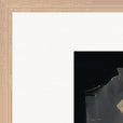 Never too Late Framed print A2 (42 x 59.4  cm) Wood frame corner detail