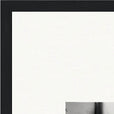 Synch'd Hands Framed print 45x60 cm / 18x24″ Black frame corner detail