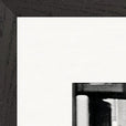Old Star Framed print 45x60 cm / 18x24″ Black frame corner detail