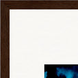 Bubbles and Sky Sticks Framed print 45x60 cm / 18x24″ Dark wood frame corner detail