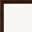 Nocturne Velvet Framed print 45x60 cm / 18x24″ Dark wood frame corner detail