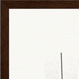 The Urban Matrix Framed print 45x60 cm / 18x24″ Dark wood frame corner detail