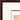Kiss My Ass Framed print 45x60 cm / 18x24″ Dark wood frame corner detail