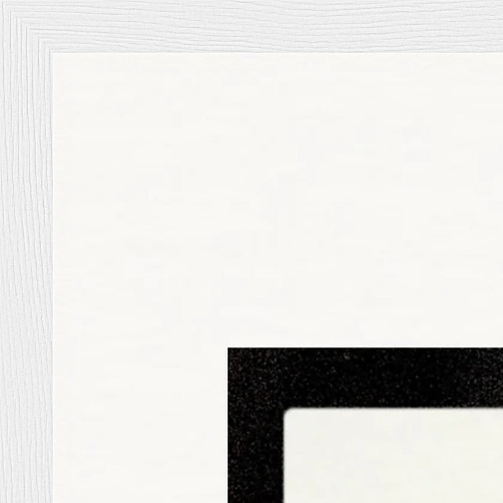 Little Secret Framed print 45x60 cm / 18x24″ White frame corner detail