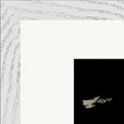 Vibe of Life Framed print 45x60 cm / 18x24″ White frame corner detail