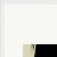 Shadow of Self Framed print 45x60 cm / 18x24″ White frame corner detail