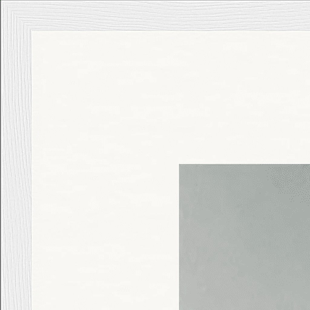Everyday Hero Framed print 45x60 cm / 18x24″ White frame corner detail
