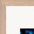 Bubbles and Sky Sticks Framed print 45x60 cm / 18x24″ Wood frame corner detail